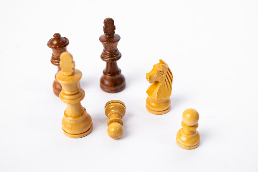 Buy Magnetic Wooden Chess Set – Luxe Folding Board with Drawers Online On Enchantoys