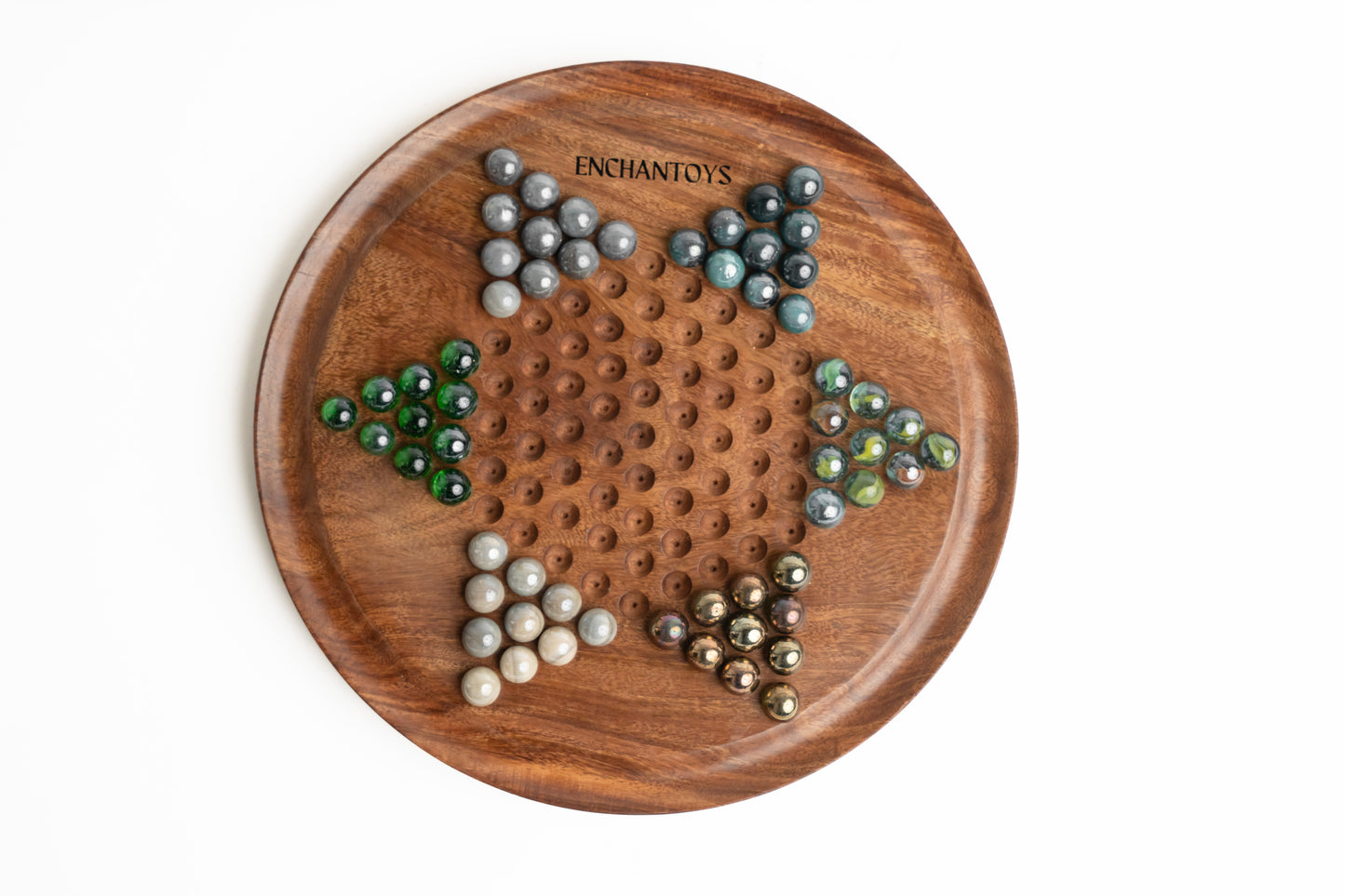 Chinese Checkers - Premium Wooden Board Game