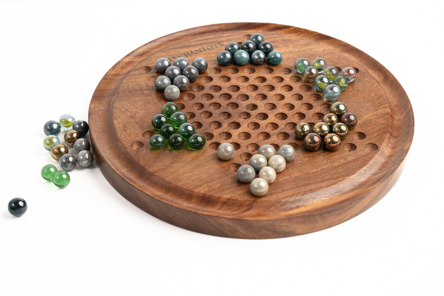 Chinese Checkers - Premium Wooden Board Game