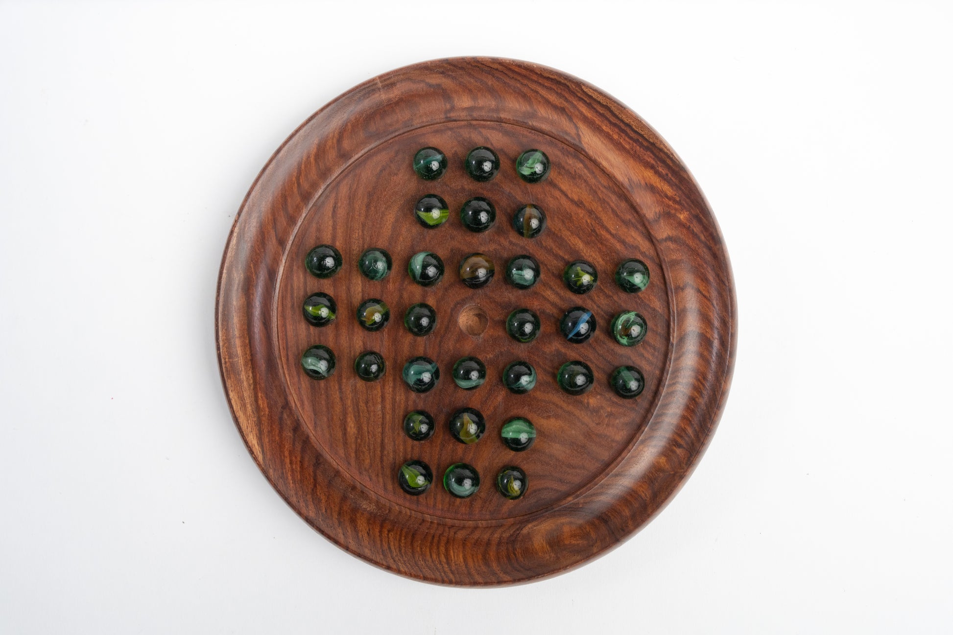 Buy Brain Vita Wooden Board – Classic Peg Solitaire Puzzle Online On Enchantoys