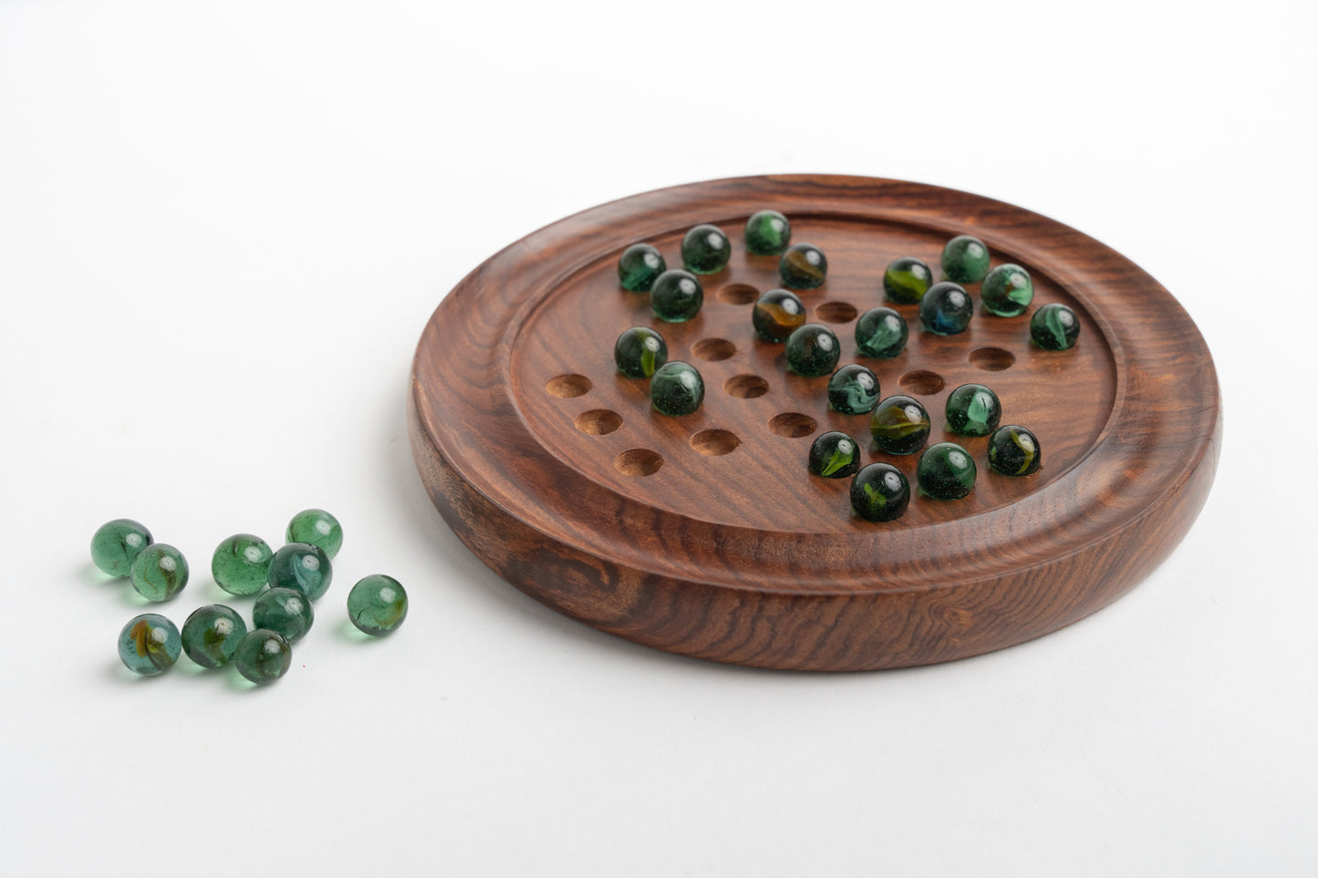 Buy Brain Vita Wooden Board – Classic Peg Solitaire Puzzle Online On Enchantoys