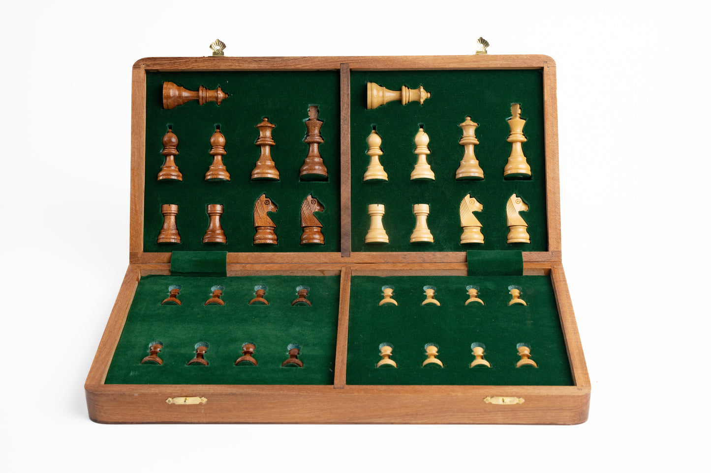 Buy Chess Board–7 Inch Magnetic Foldable Wooden Set Travel Pack Online On Enchantoys