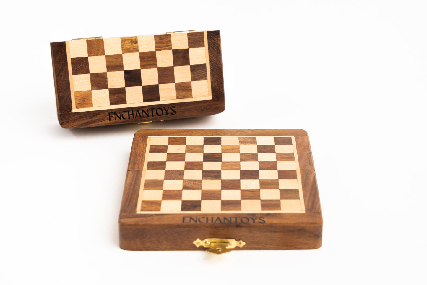 Buy Magnetic Wooden Chess Set– Viral Mini Folding Travel Board Online On Enchantoys