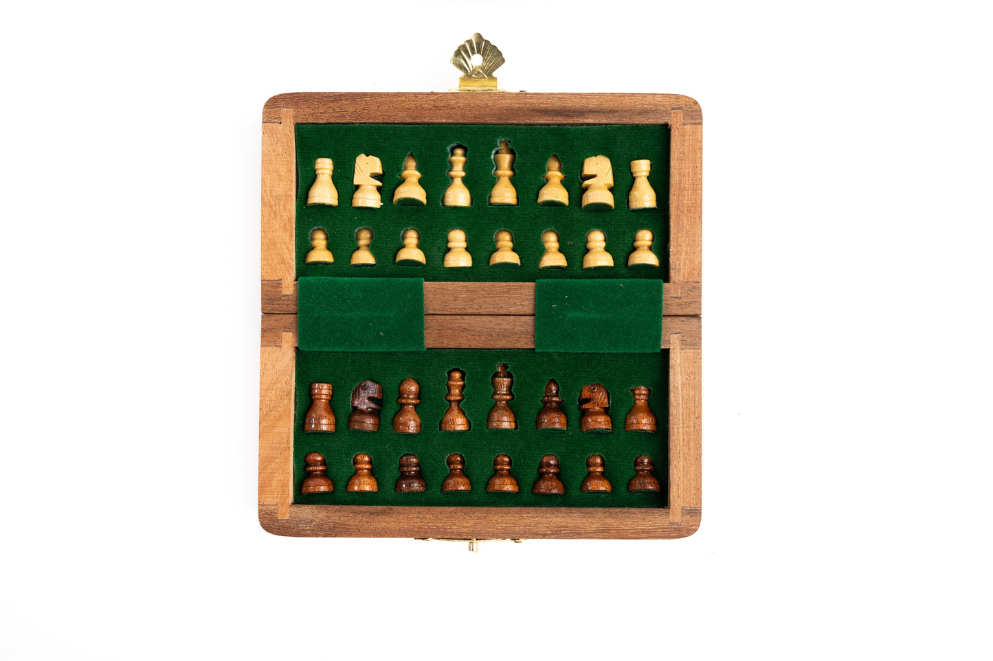 Buy Magnetic Wooden Chess Set– Viral Mini Folding Travel Board Online On Enchantoys