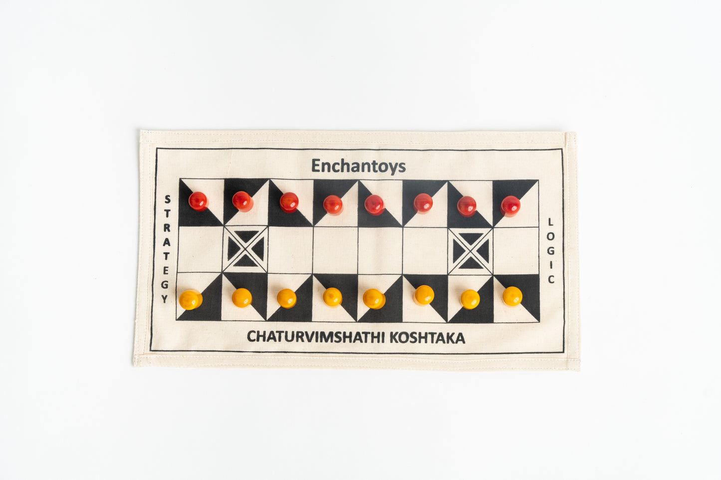 Chaturvimshathi Koshtaka Game - Cotton Cloth