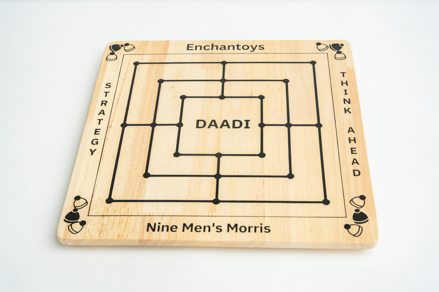 Buy Daadi Board Game–Navakankari/Nine Men’s Morris Strategy Set Online On Enchantoys