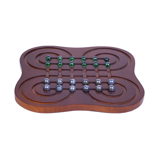 Buy Premium Enchantoys Surakarta Board – Handmade Teak Wood Strategy Game Online On Enchantoys