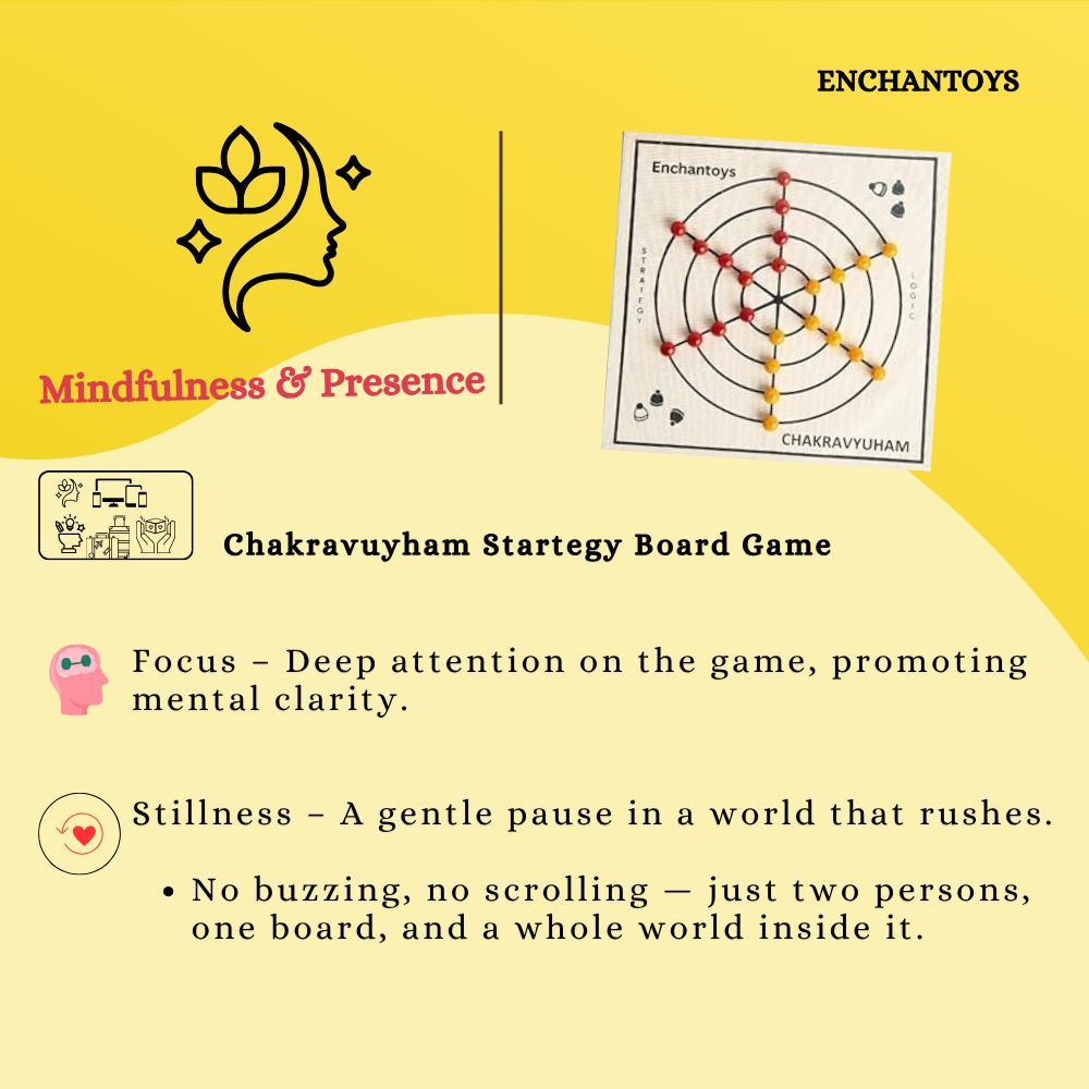 Buy Chakravyuham Board Game – Mahabharata Military Strategy Set Online On Enchantoys