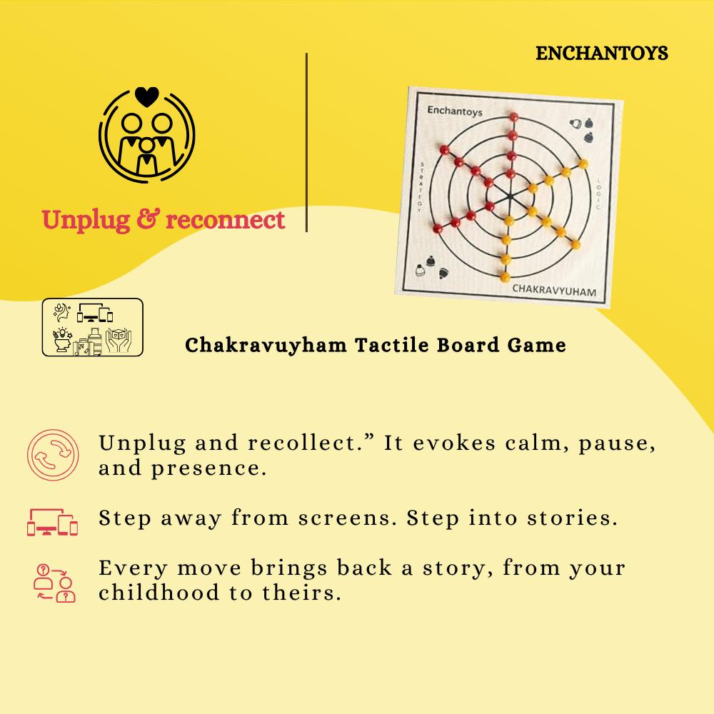 Buy Chakravyuham Board Game – Mahabharata Military Strategy Set Online On Enchantoys