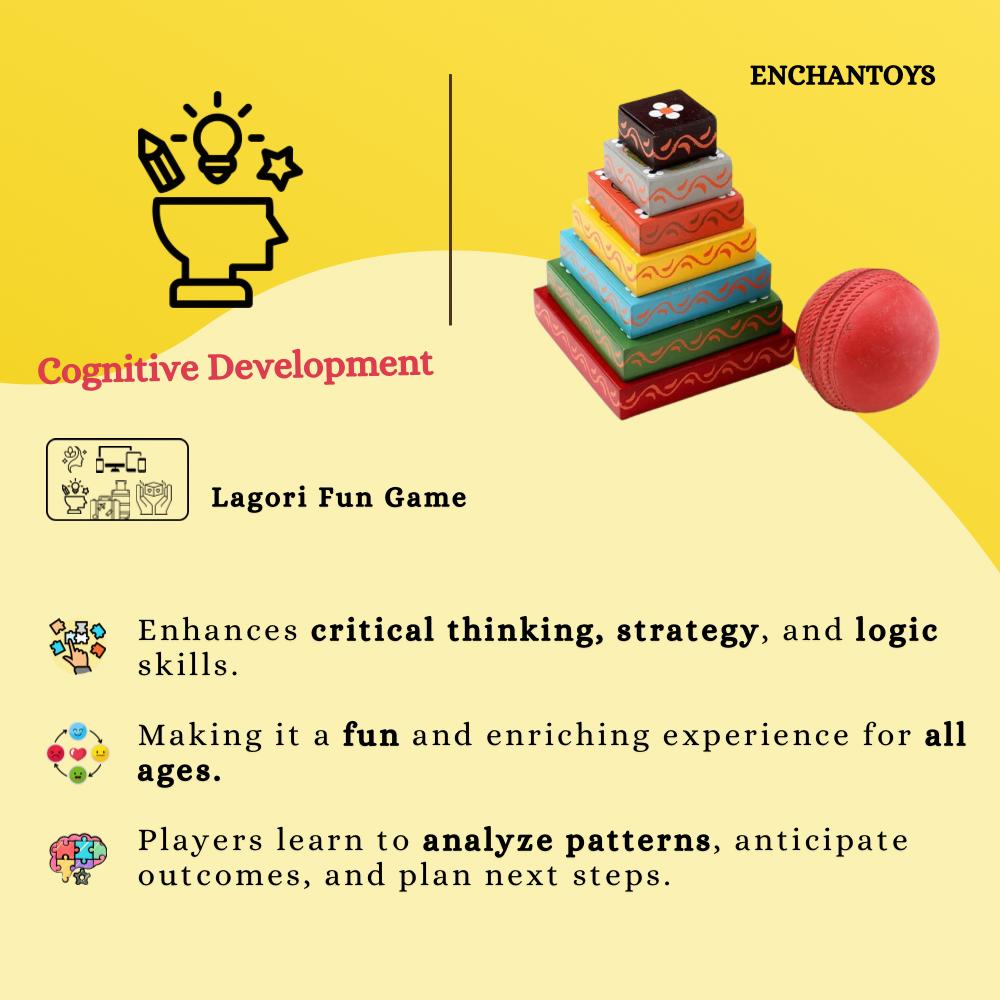 Buy Lagori(Seven Stones)Game | Traditional Outdoor Game for Family Online On Enchantoys