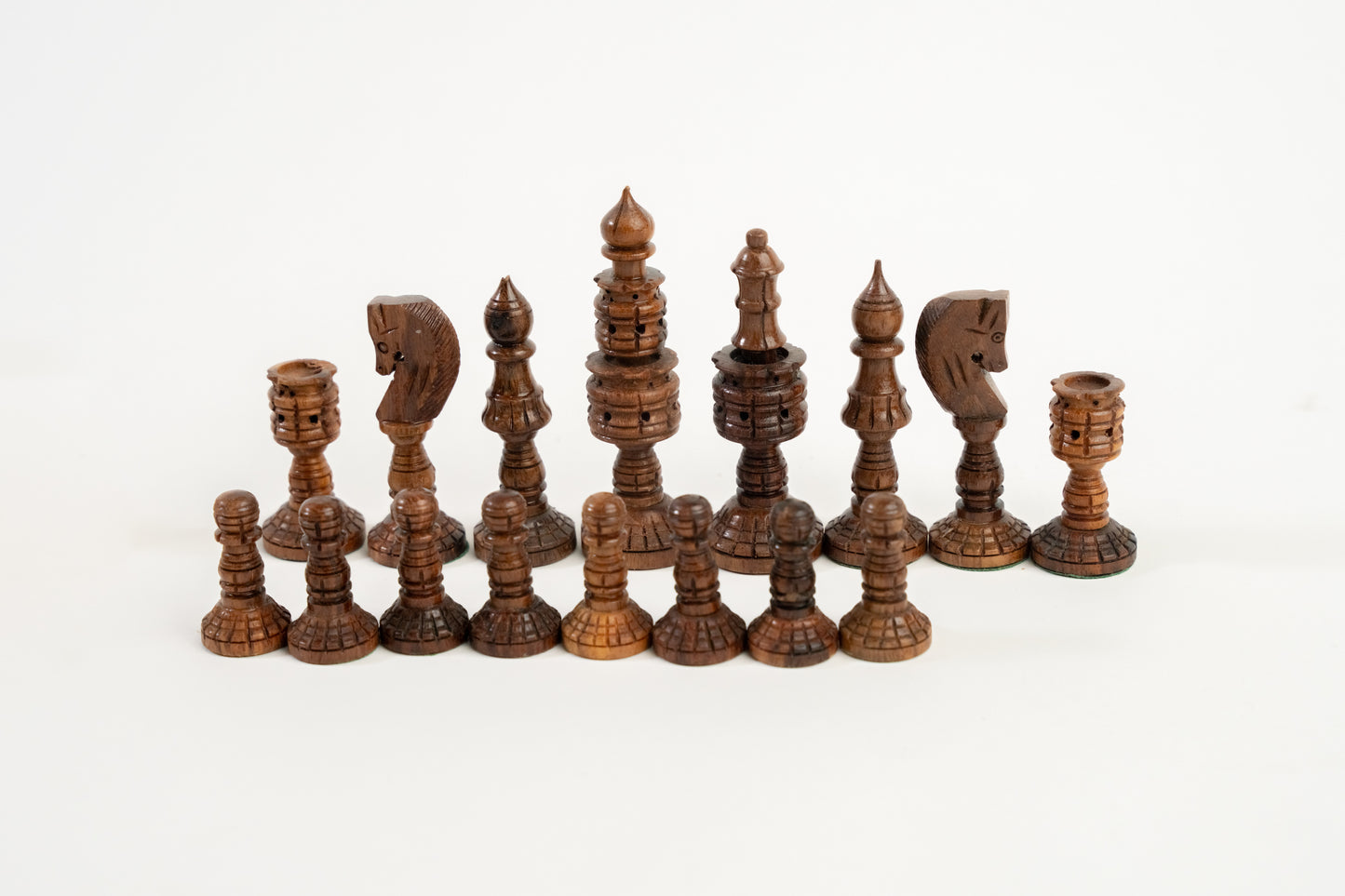 Buy Handcrafted Chess Board Set 26 inch - Premium Wooden Design Online On Enchantoys