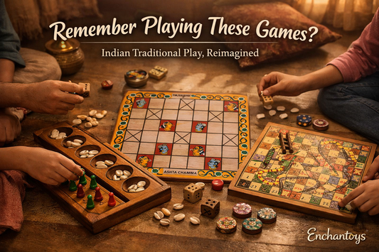Remember These Indian Games? | Traditional Board Games by Enchantoys