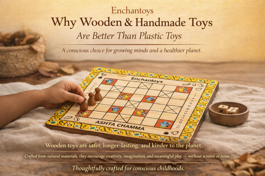 Why Wooden & Handmade Toys Are Better Than Plastic Toys