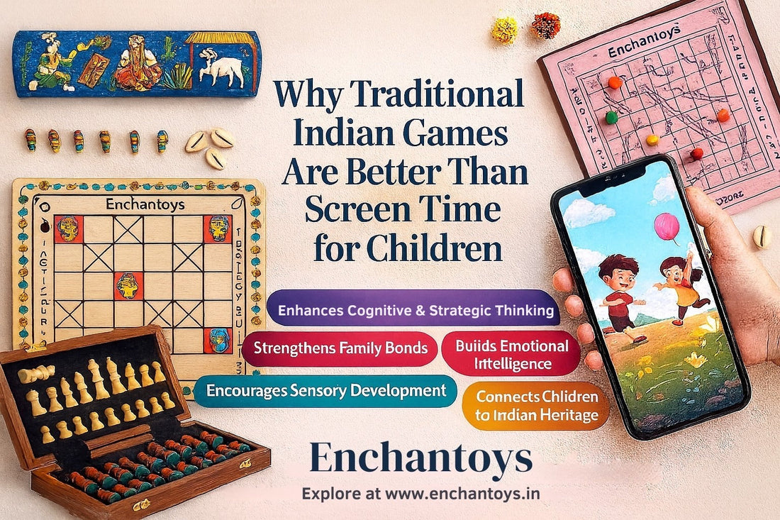 Why Traditional Indian Games Are Better Than Screen Time for Children