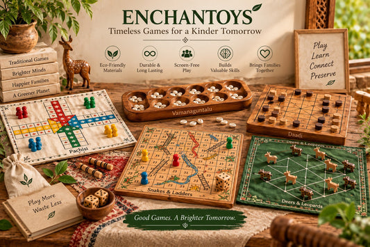 Eco-Friendly Games for Meaningful Play – Why Enchantoys Chooses Cloth & Wood