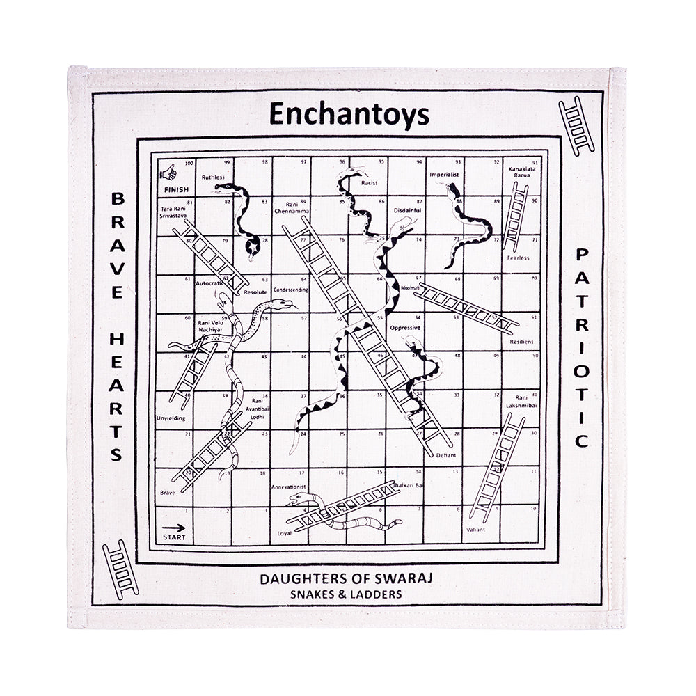Daughters of Swaraj - Snakes & Ladders Board Games