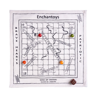 Sons of Swaraj - snakes & Ladders Board Game