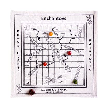 Daughters of Swaraj - Snakes & Ladders Board Games