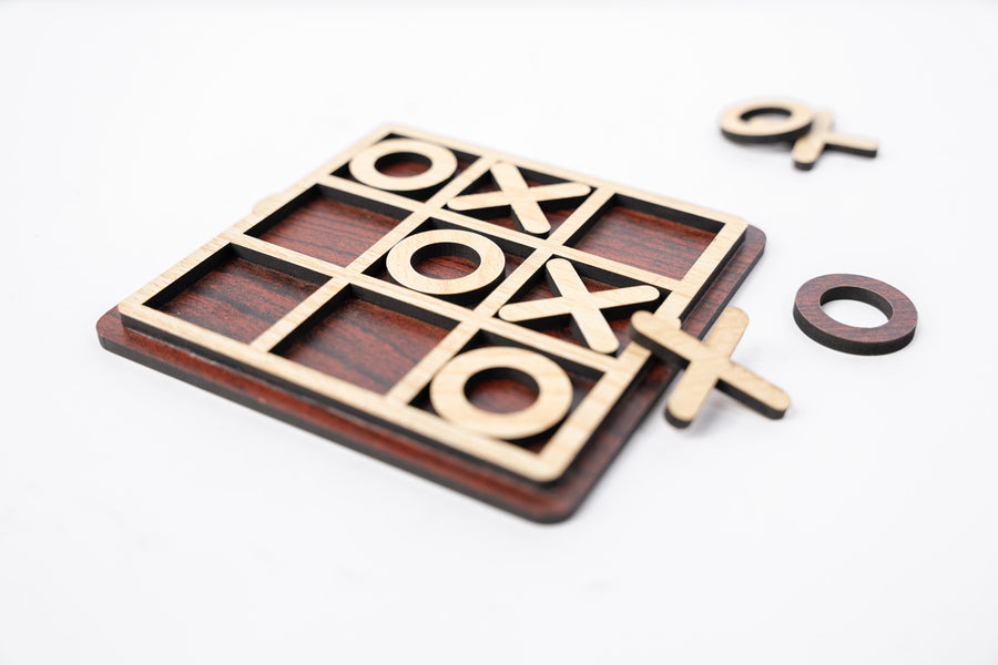 Buy Best Tic-Tac-Toe Wooden Game – Handcrafted & Sustainable Online On Enchantoys