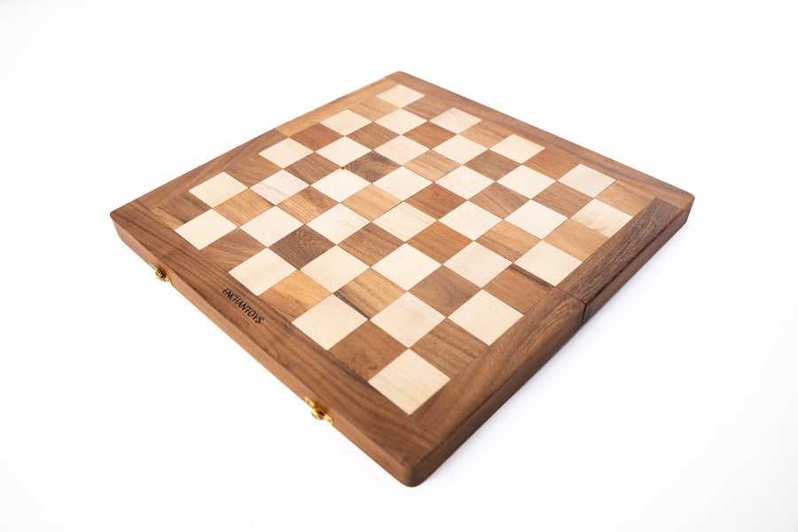Buy Handcrafted 16” Wooden Chess Board - Trending Premium Set Online On Enchantoys