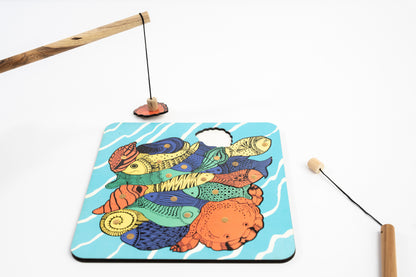Buy Samudra Handcrafted Puzzle | Artisanal Wooden Board Game Online On Enchantoys