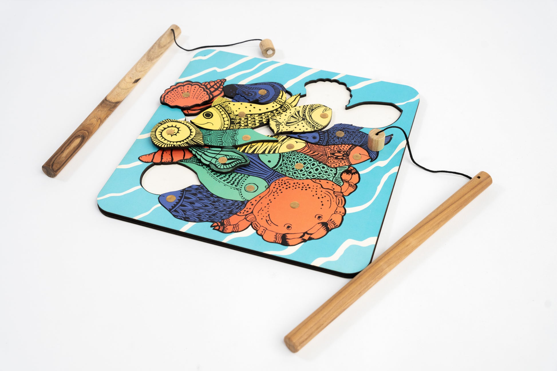 Buy Samudra Handcrafted Puzzle | Artisanal Wooden Board Game Online On Enchantoys