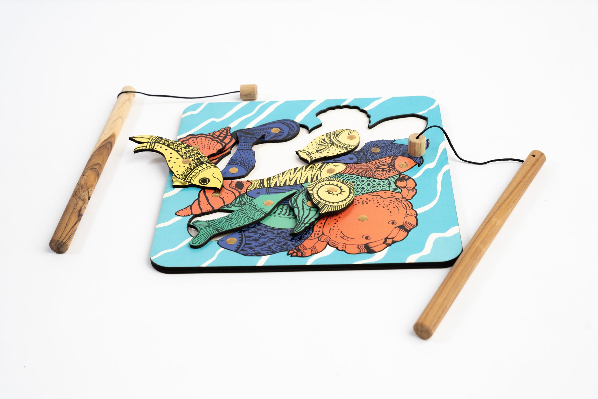 Buy Samudra Handcrafted Puzzle | Artisanal Wooden Board Game Online On Enchantoys