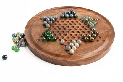 Chinese Checkers - Premium Wooden Board Game