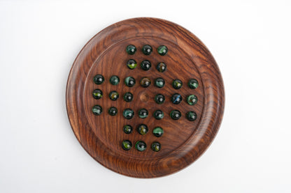 Buy Brain Vita Wooden Board – Classic Peg Solitaire Puzzle Online On Enchantoys