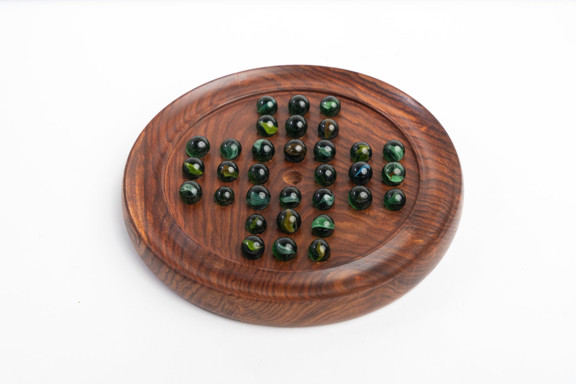 Buy Brain Vita Wooden Board – Classic Peg Solitaire Puzzle Online On Enchantoys