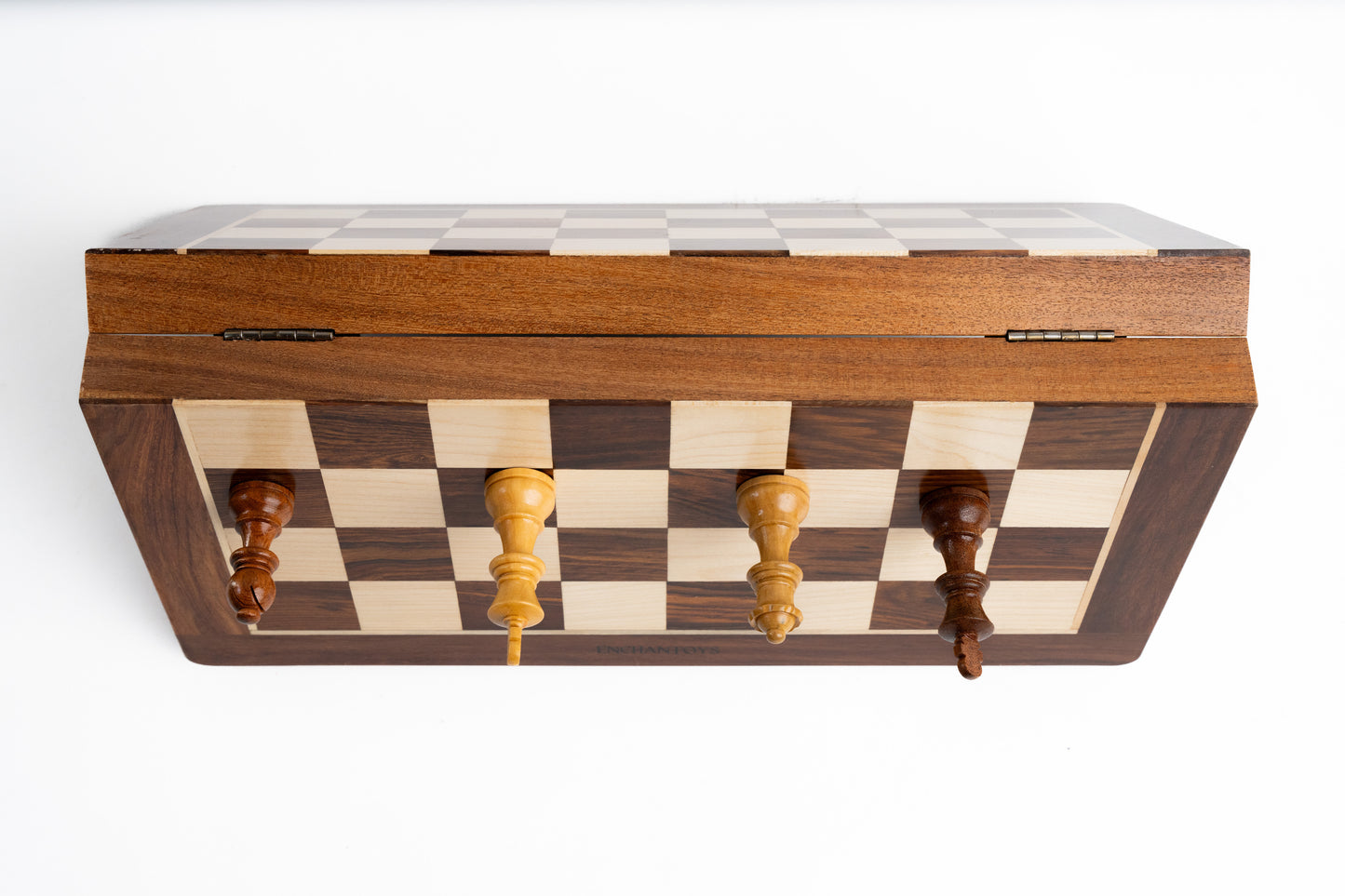 Buy Chess Board–7 Inch Magnetic Foldable Wooden Set Travel Pack Online On Enchantoys
