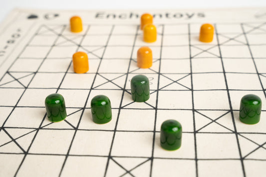 Buy Trending Ashta Chamma Board Game – Handcrafted Brass & Wood Online On Enchantoys
