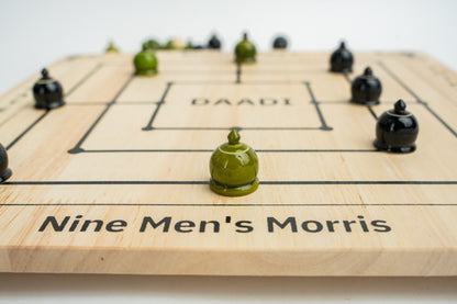Buy Daadi Board Game–Navakankari/Nine Men’s Morris Strategy Set Online On Enchantoys