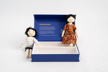 Enchantoys Haru & Vaaru – Handmade Fabric Dolls for Children| Safe, Soft & Perfect for Gifting