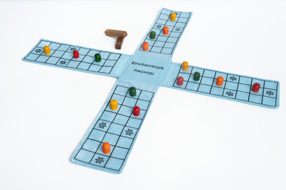 Buy Pachisi Board Game – Raw Silk Indian Cultural Dice Game Online On Enchantoys