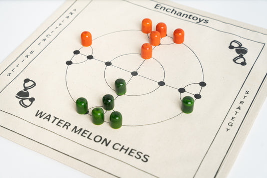 Buy Watermelon Cotton Chess Board – Handcrafted Fun & Style Online On Enchantoys