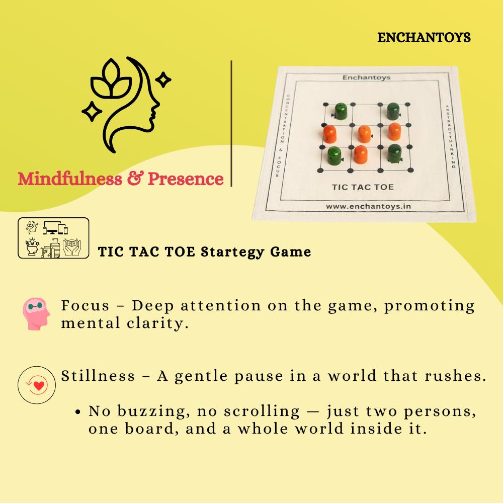 Buy Tic-Tac-Toe – Best Handcrafted Cotton Cloth Classic Game Online On Enchantoys