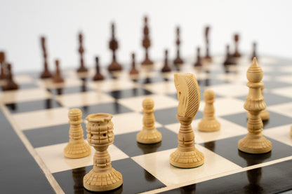 Buy Handcrafted Chess Board Set 26 inch - Premium Wooden Design Online On Enchantoys