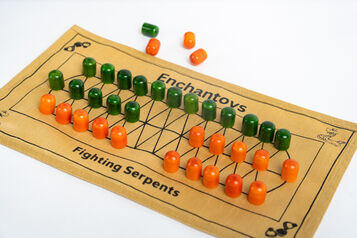 Buy Fighting Serpents – Kolowis Raw Silk Strategy Board Game Online On Enchantoys