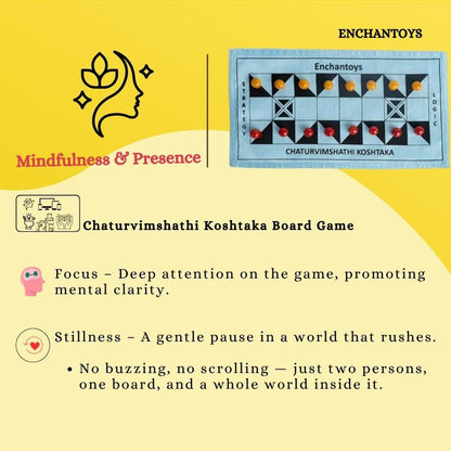 Buy Chaturvimshathi Koshtaka – Premium Indian Game on Raw Silk Online On Enchantoys