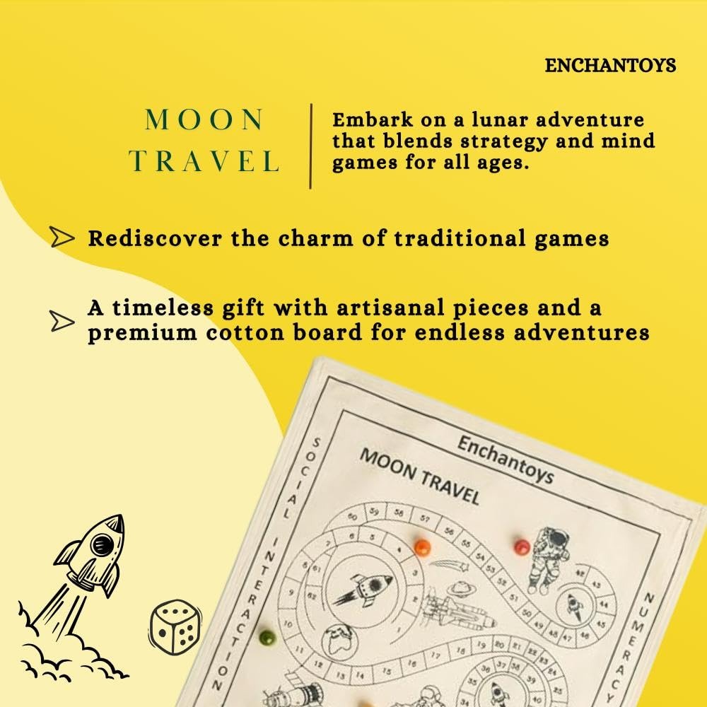 Buy Cotton Cloth Moon Travel Game–Space Strategy Adventure Online On Enchantoys