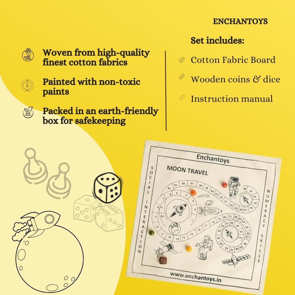 Buy Cotton Cloth Moon Travel Game–Space Strategy Adventure Online On Enchantoys