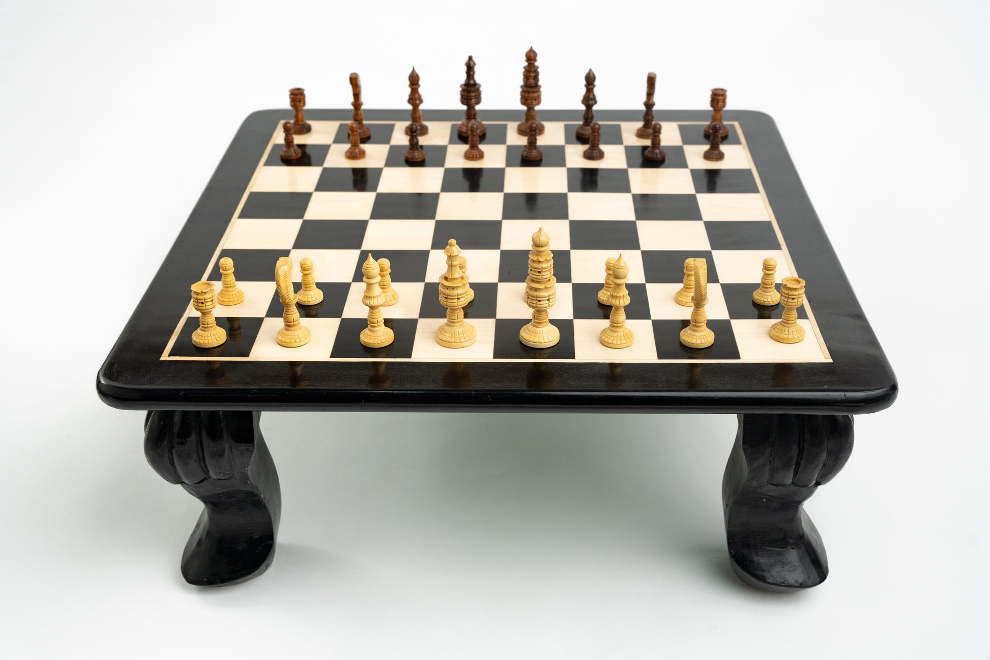 Buy Handcrafted Chess Board Set 26 inch - Premium Wooden Design Online On Enchantoys